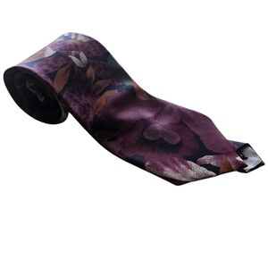 Christian Dior Monsieur Floral Silk Neck Tie